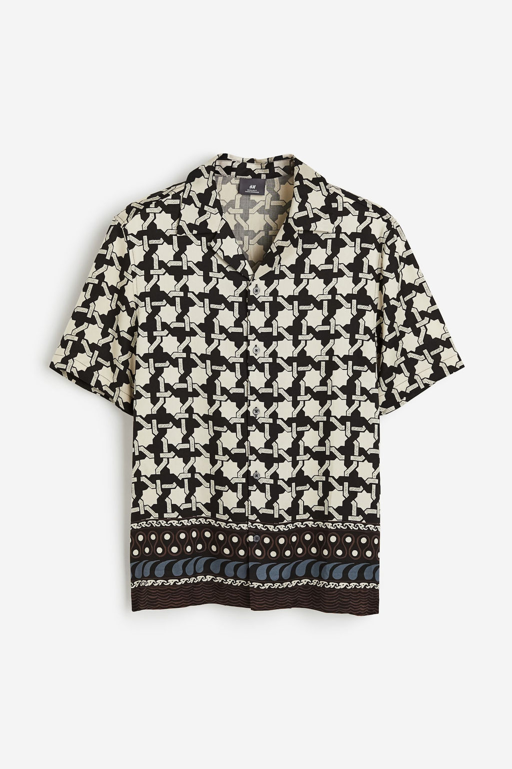 Camisa resort de lyocell Regular Fit - H&m фото 4