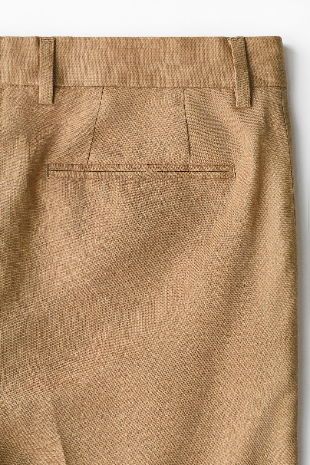 Pantal?n de traje en lino Slim Fit - H&m фото 10