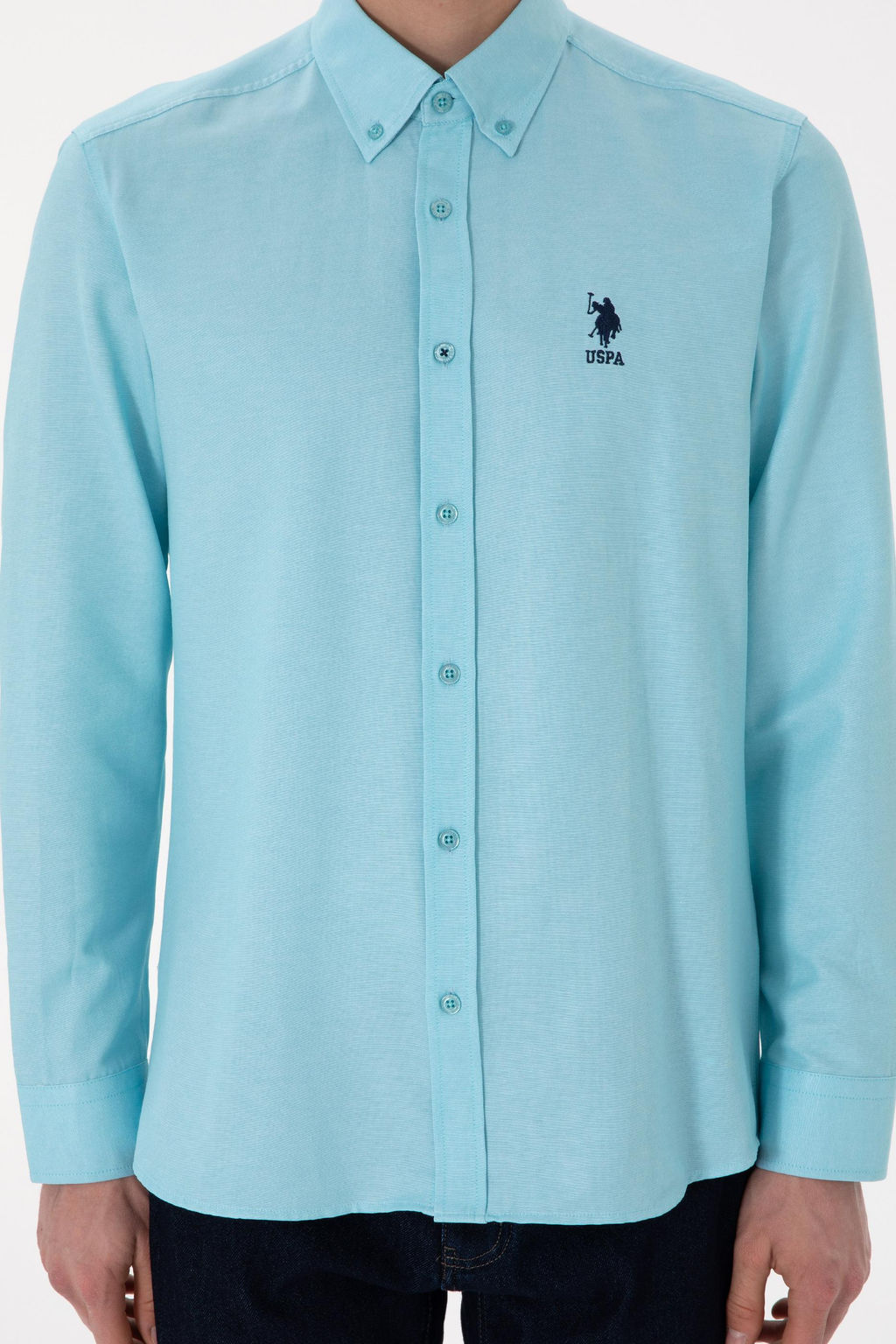 Erkek Aqua Uzun Kollu Basic G_mlek - U.s. polo assn фото 6