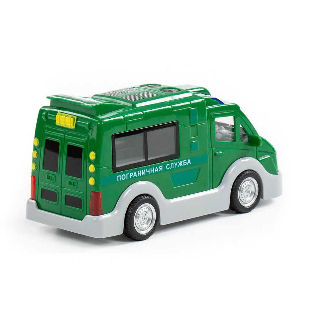 Пограничная служба, автомобиль инерционный (со светом и звуком) (в коробке) - Полесье фото 3