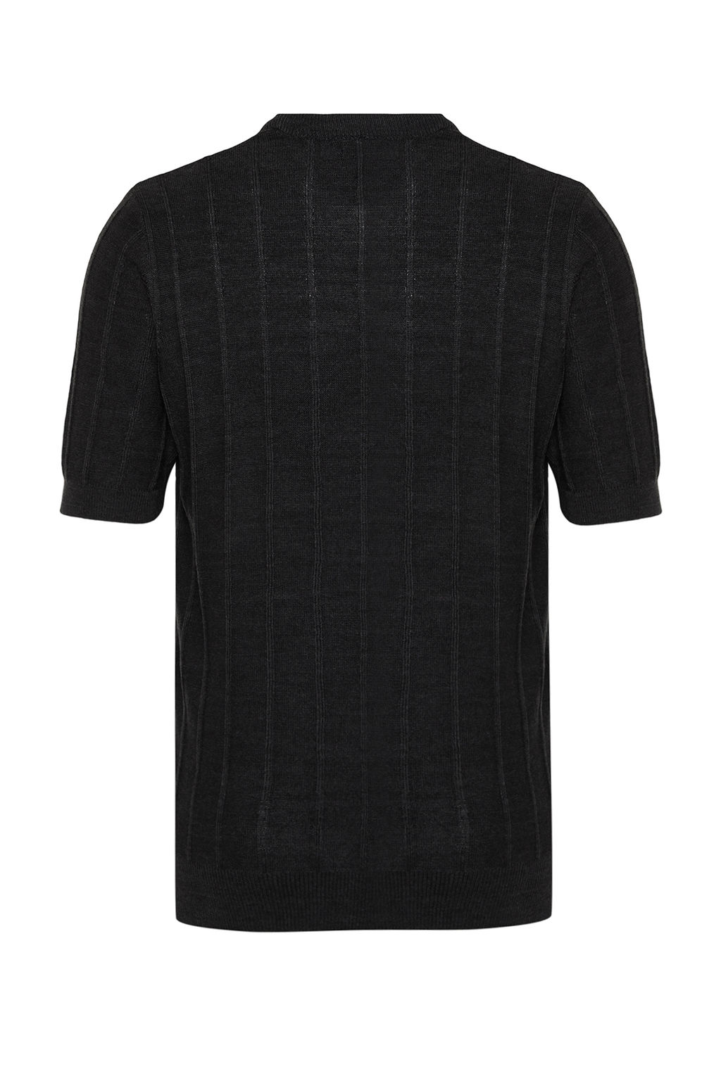 TRENDYOL MAN Lacivert Slim-Dar Fit Pamuklu Bisiklet Yaka Basic Triko T-shirt TMNSS24TS00250 - Trendyolmilla фото 8