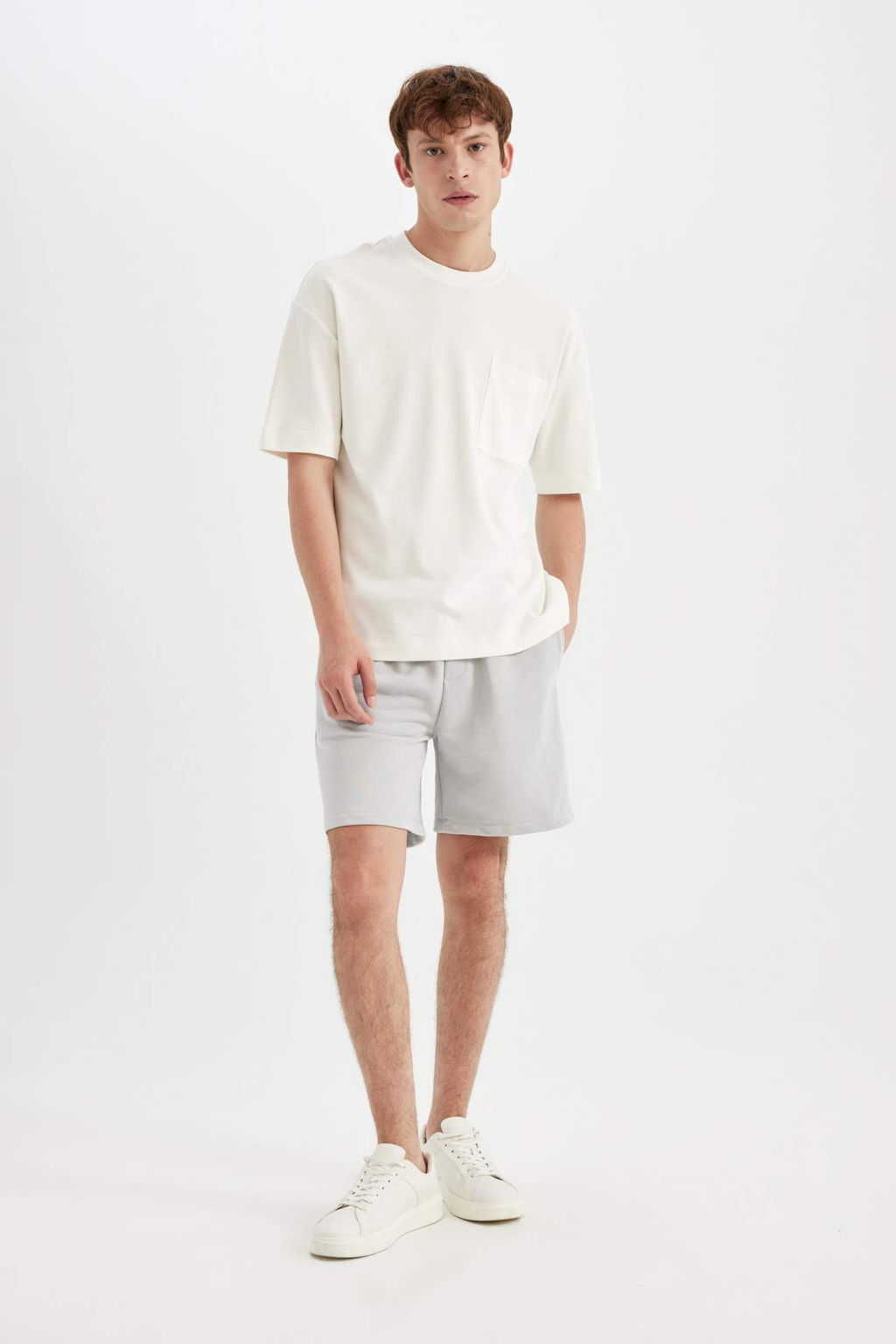 Regular Fit Duz Paca Cepli Basic Duz Sort - Defacto фото 8