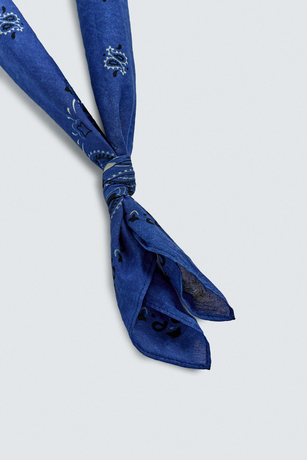 BANDANA ESTAMPADO PAISLEY AARON LEVINE X ZARA / Azul  фото 5