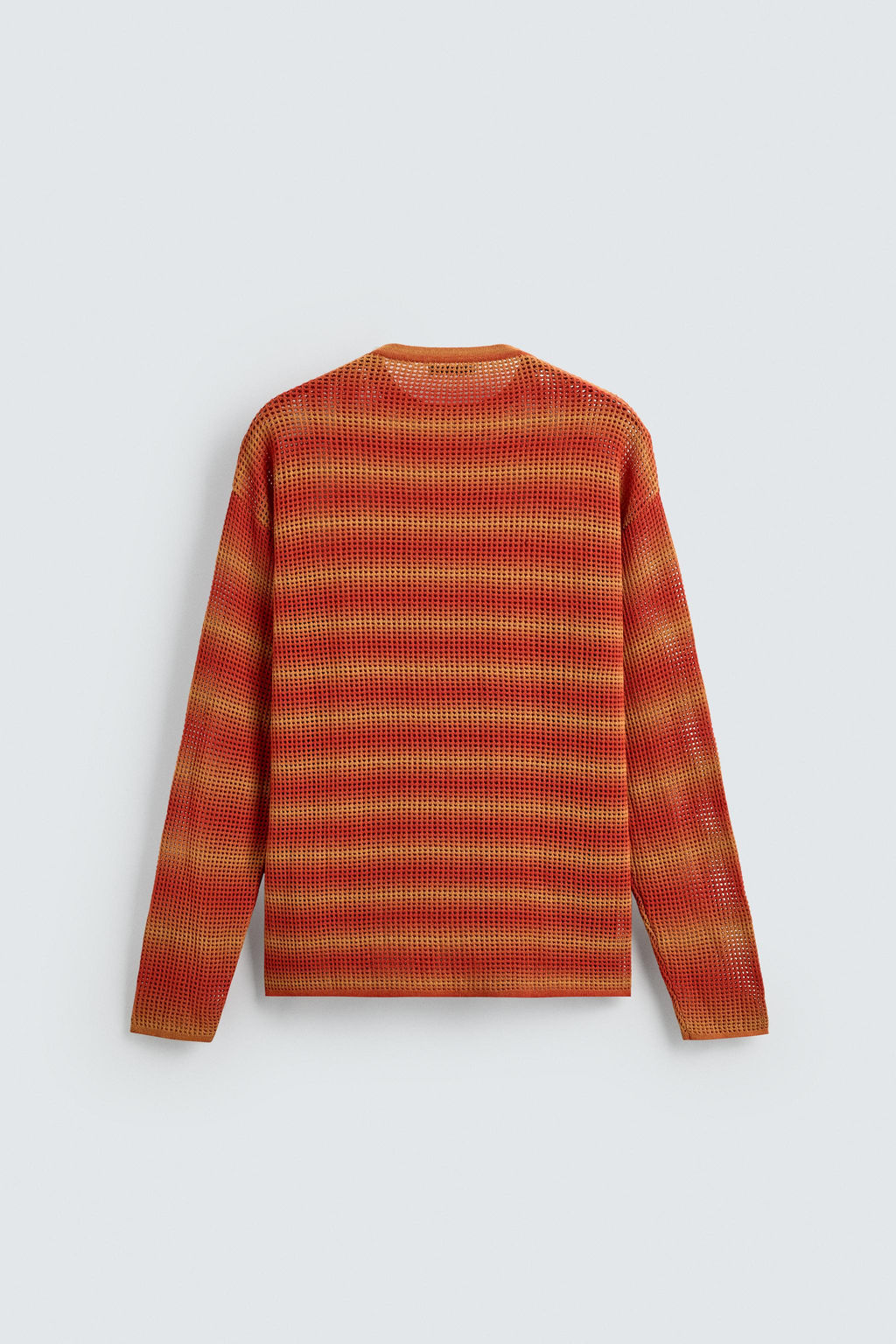 STRIPED OPEN-KNIT SWEATER - Zara фото 9