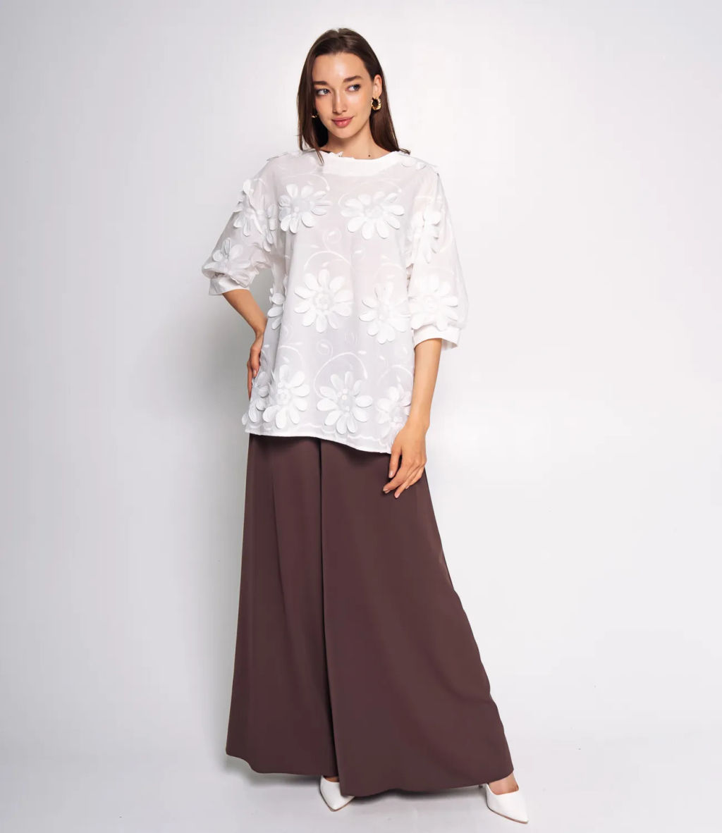 Блуза #КТ219 (2), белый