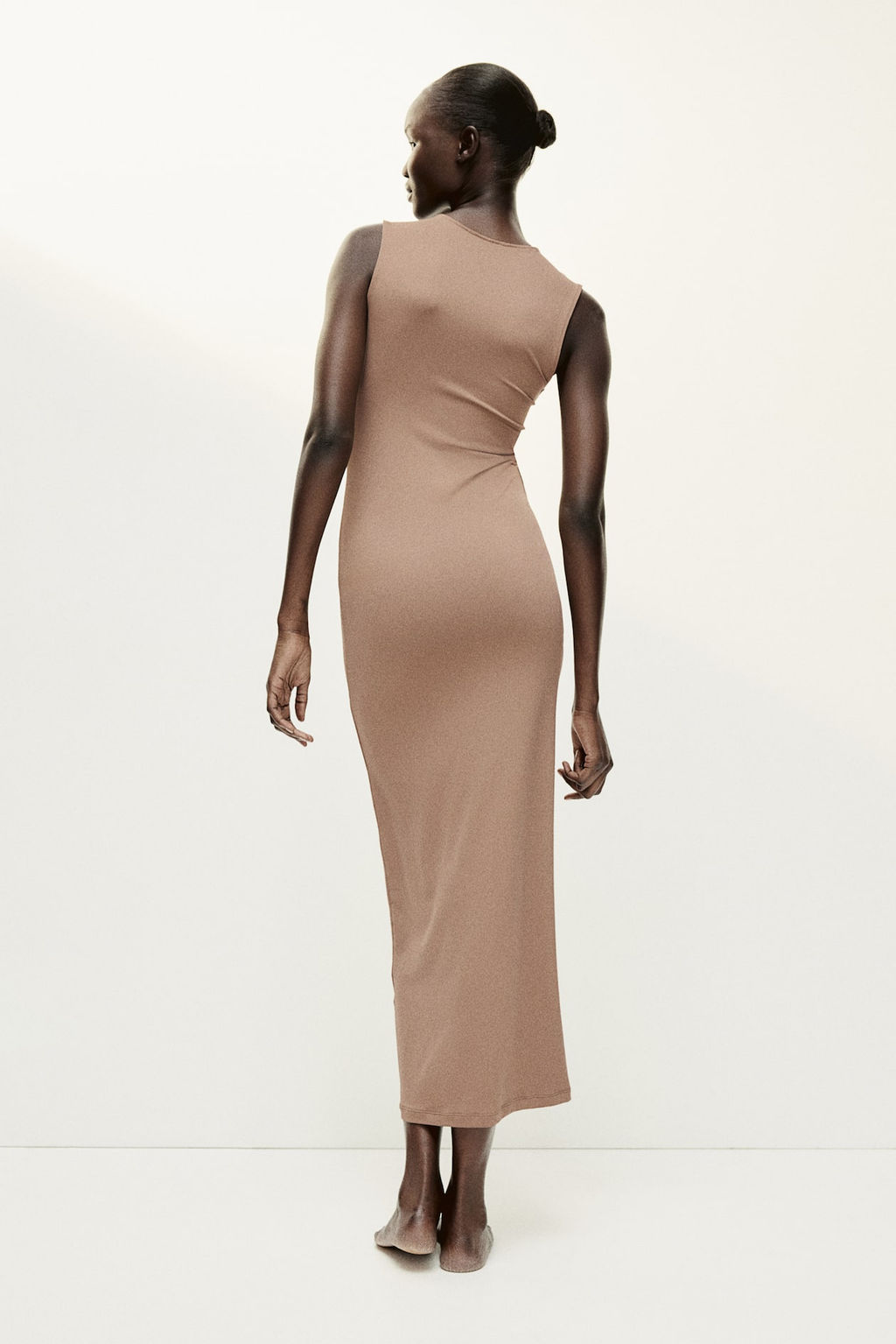 Maxivestido de microfibra - H&m фото 5