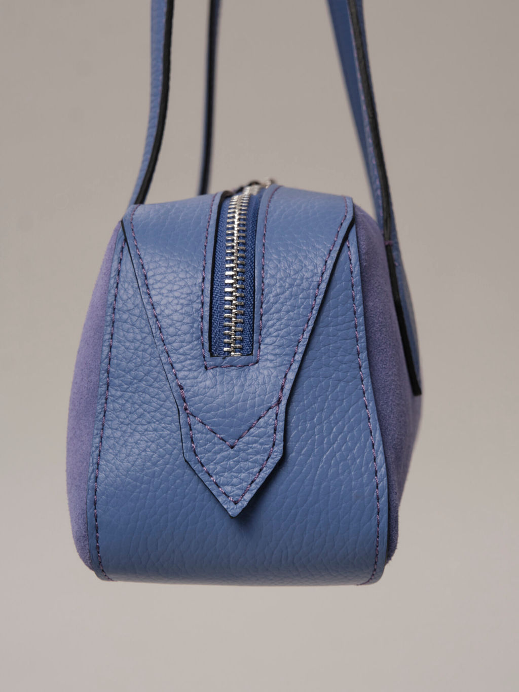 Сумка женская багет Deboro 31129 сиреневый закат