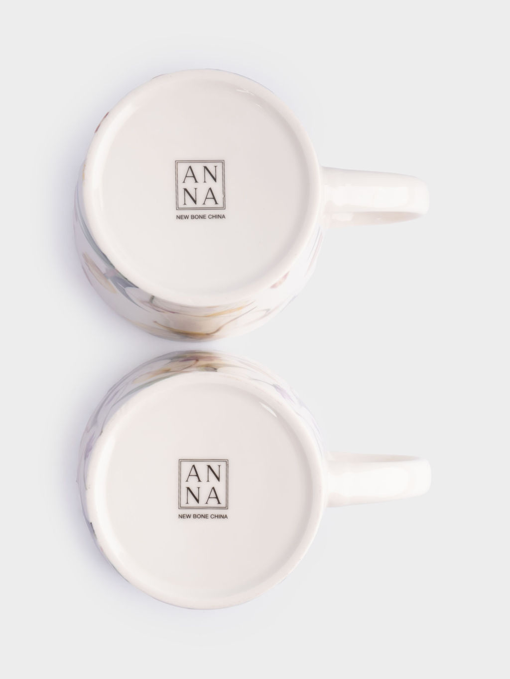 Кружка, 430 мл, 2 шт, фарфор N, белая, Летящие цветы, Fiori - Anna lafarg фото 8