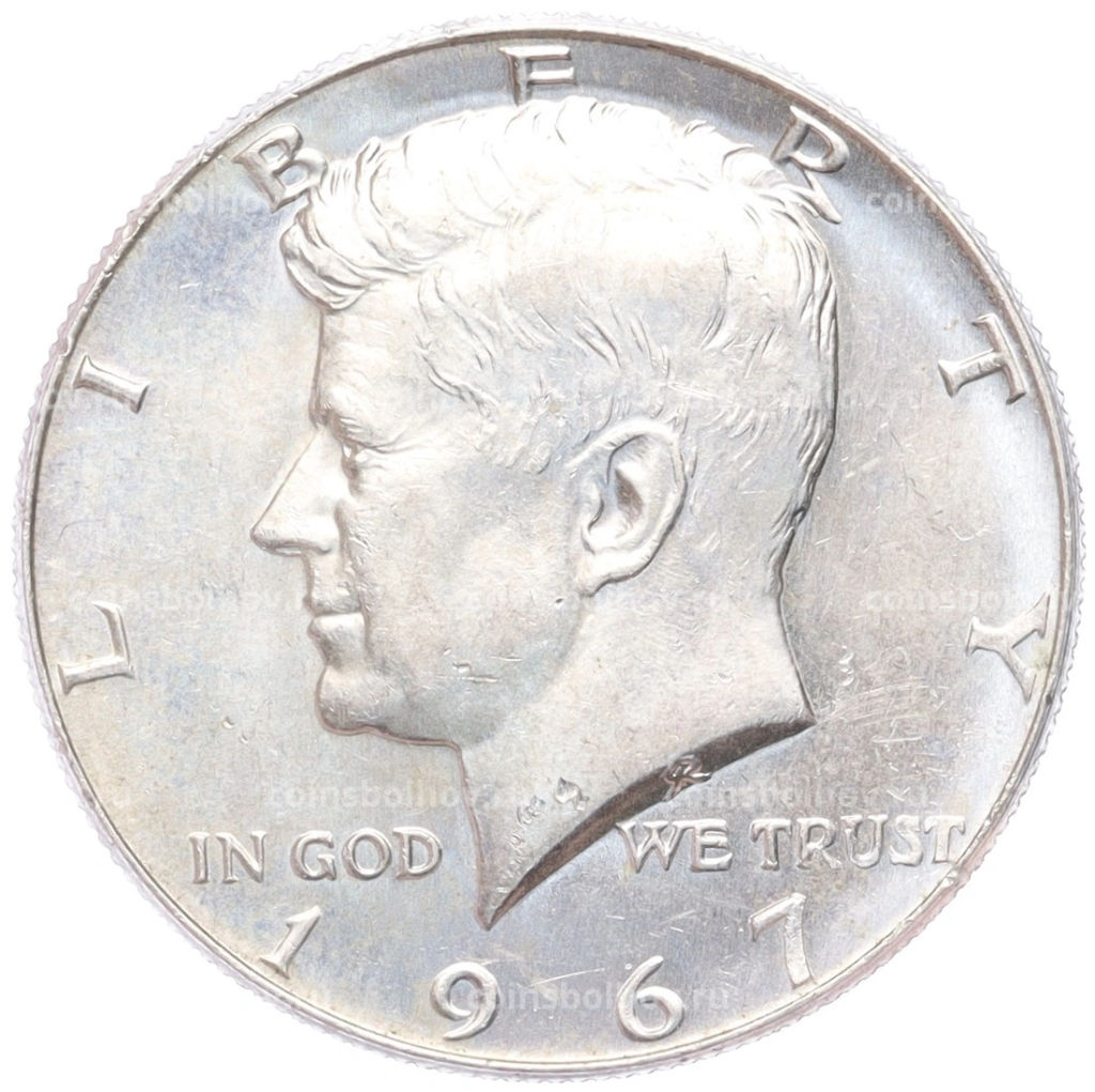 1/2 доллара (50 центов) 1967 года США