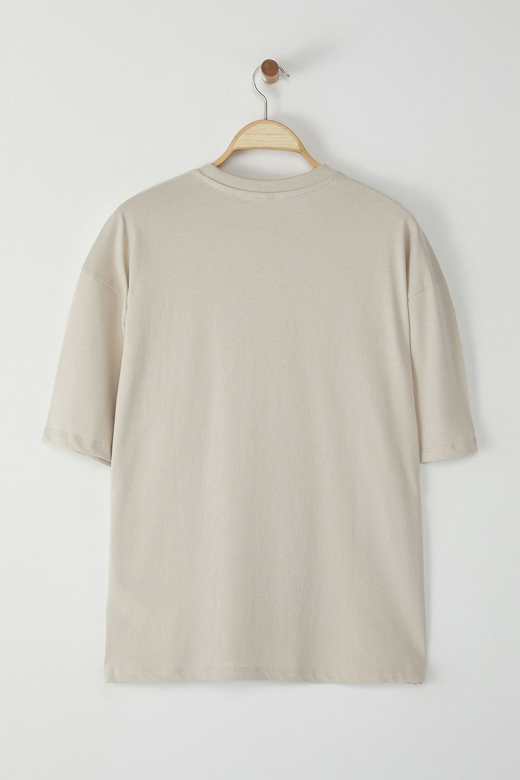 Tas Oversize/Genis Kesim %100 T-Shirt TMNSS22TS0318