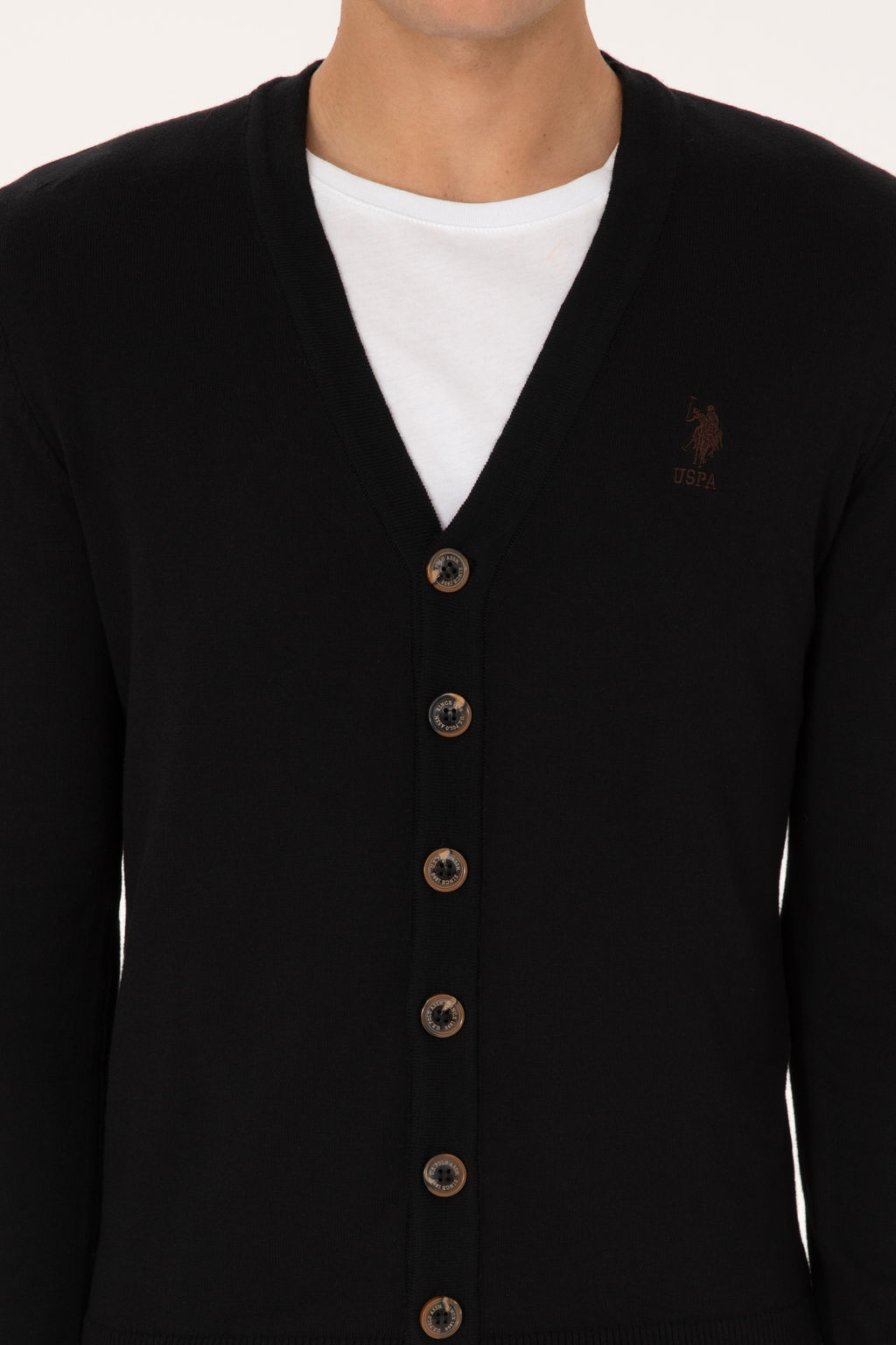 Erkek Siyah Basic Triko HДrka - U.s. polo assn фото 6