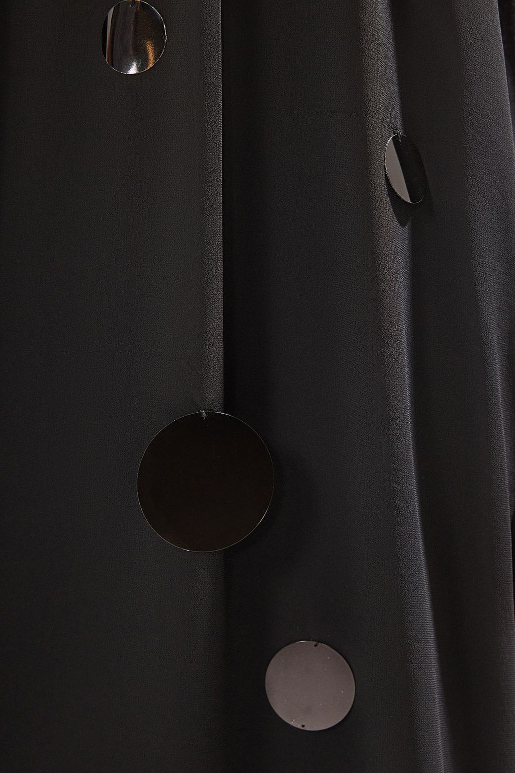 TRENDYOLMILLA Siyah A-Kesim Straplez Sifon Dokuma Uzun S?k Abiye & Mezuniyet Elbise TPRSS25AE00137  фото 5