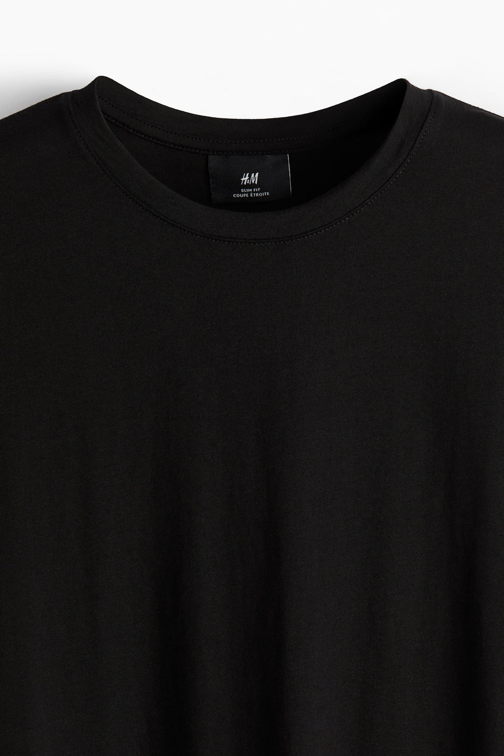 Camiseta en algodon pima Slim Fit - H&m фото 6
