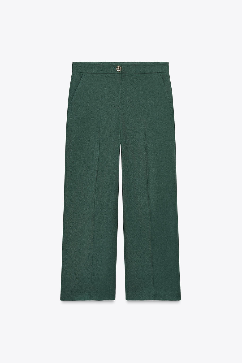 HIGH-WAIST CULOTTE TROUSERS - Zara фото 5