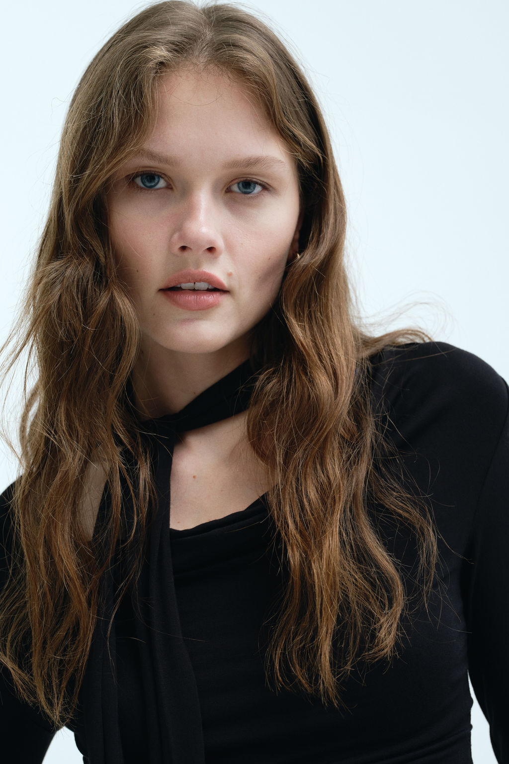 Top drapeado con detalle efecto fular - H&m фото 4