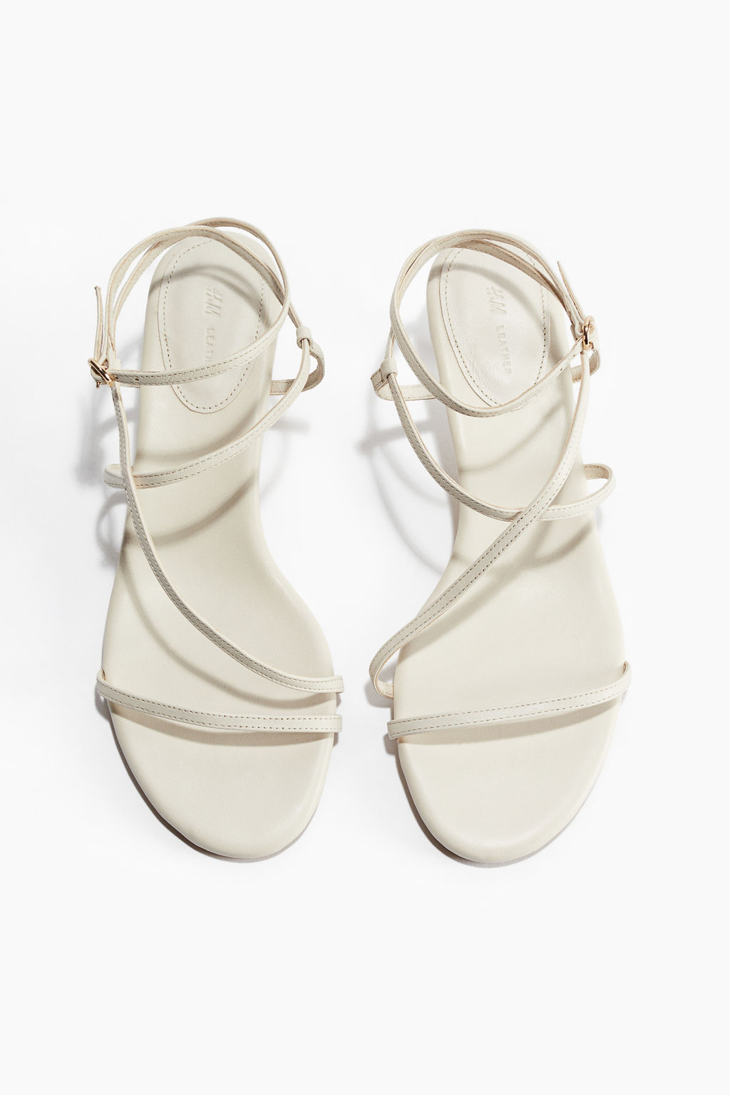 Sandalias de piel con tac?n kitten - H&m фото 2