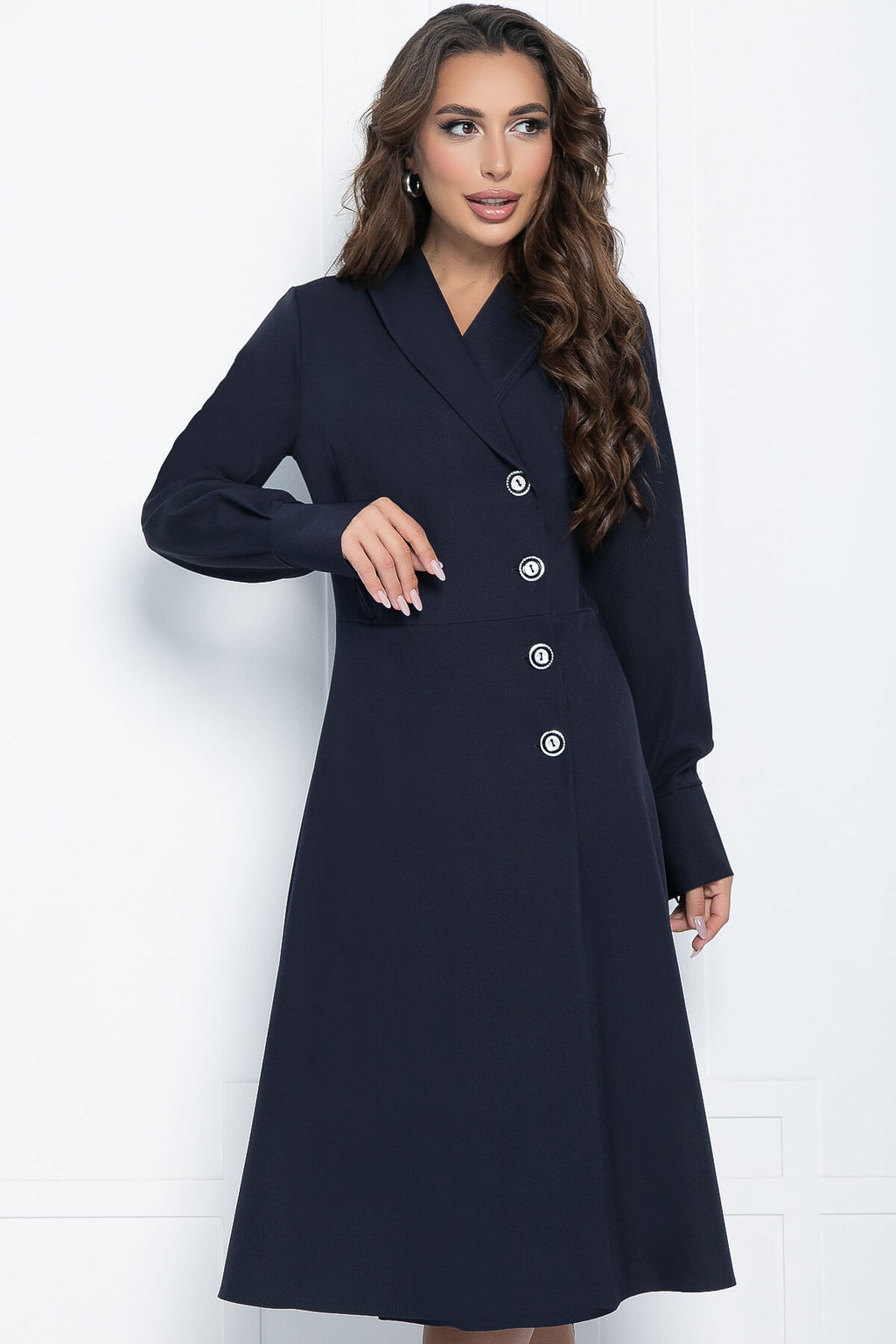 Платье Соломия (синее) П10902 - Lt collection фото 7