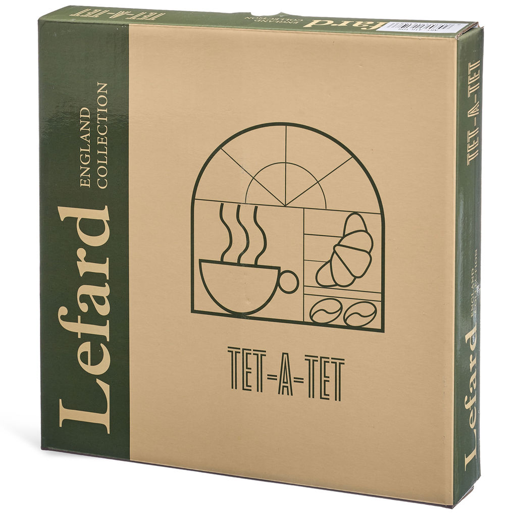 НАБОР ТАРЕЛОК ЗАКУСОЧНЫХ LEFARD TET-A-TET 2 ШТ. 20,5 СМ  фото 3