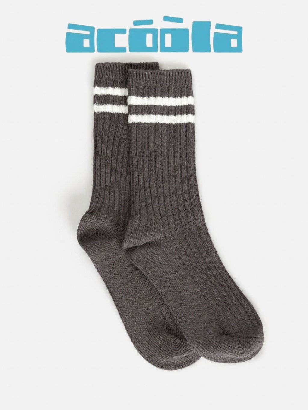 Носки детские Acoola Paduya графитовый хлопок с эластаном