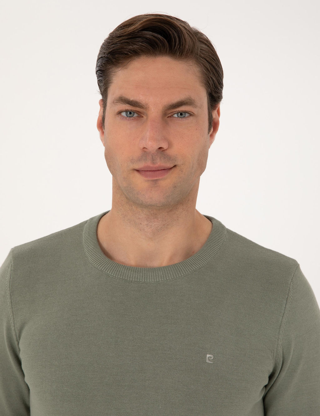 Ada _ay_ Slim Fit Bisiklet Yaka Basic Triko Kazak - Pierre cardin фото 2