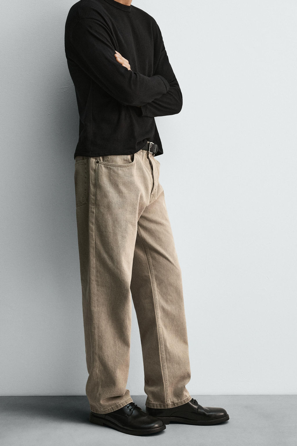 SLIM FIT STRAIGHT-LEG JEANS - Zara фото 15