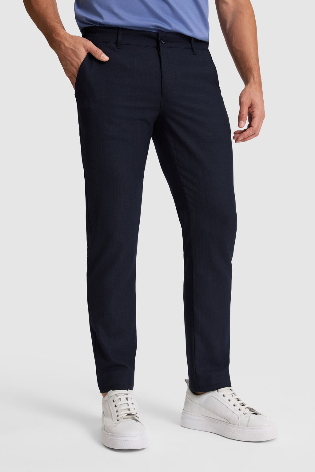 Erkek Lacivert Kanvas Pantolon - U.s. polo assn фото 2