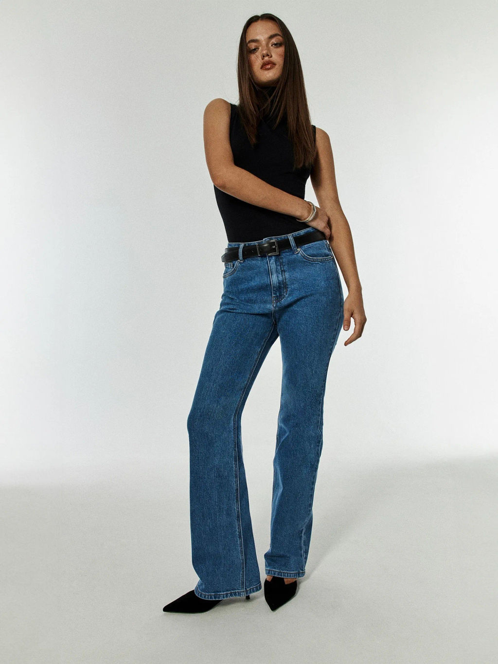 ЕМКА / Джинсы Flare Leg 284