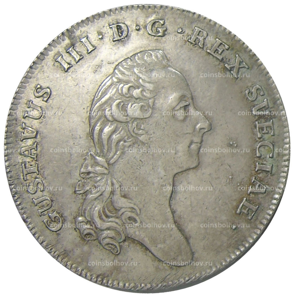 1 риксдалер 1781 года Швеция