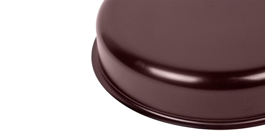 Форма круглая 260 мм внутр. полихромное покр. Сплав А5 Кружево - Калитва фото 5