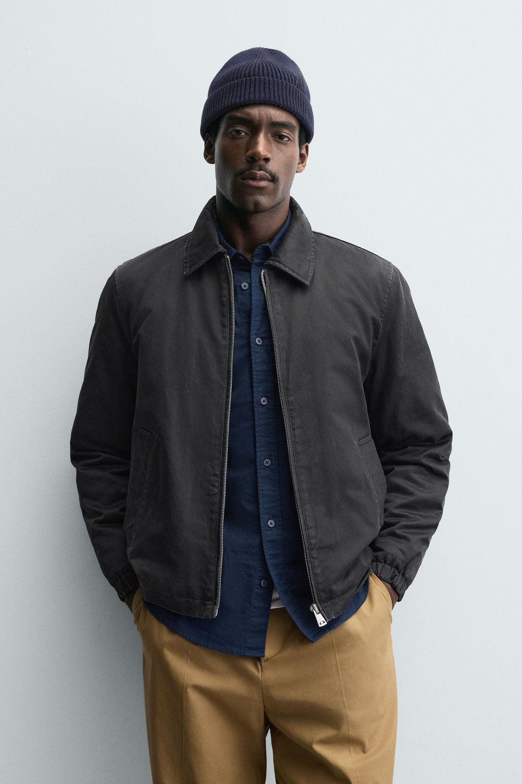 WAXED FINISH JACKET - Zara фото 2
