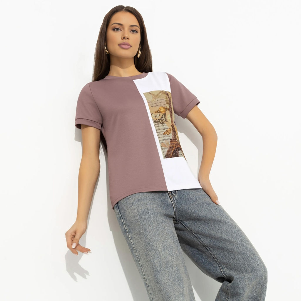 Футболка с принтом, Модное излучение - Charutti фото 6