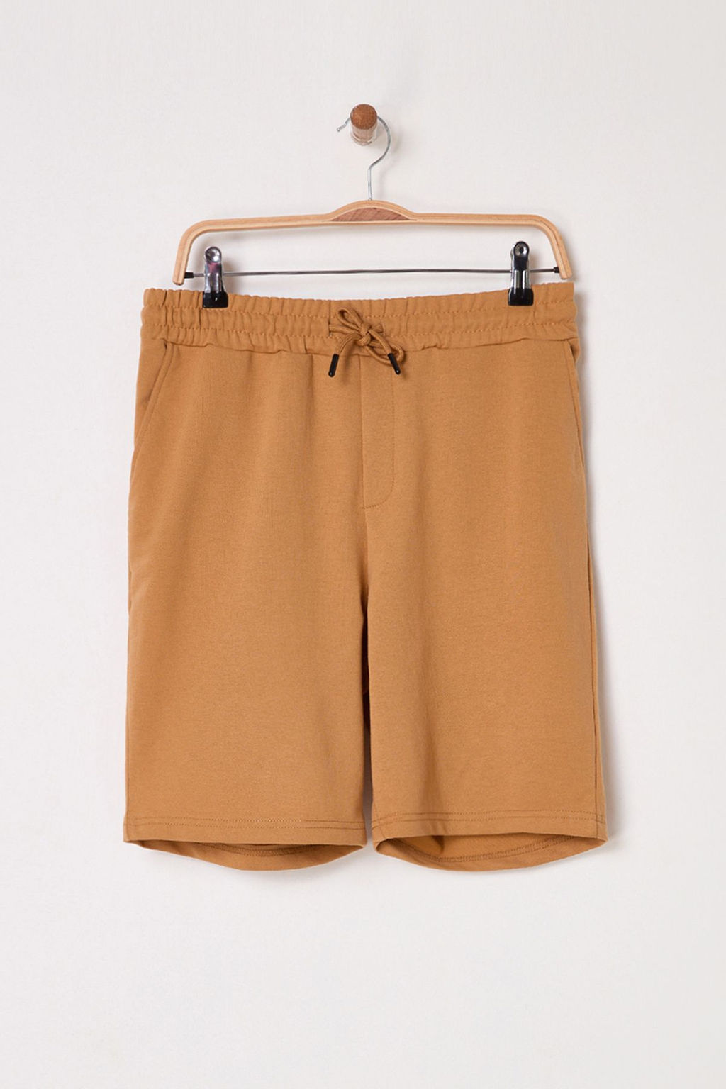 TRENDYOL MAN Bej Regular/Normal Kesim Basic Sort&Bermuda TMNSS20SR0068 - Trendyolmilla фото 5