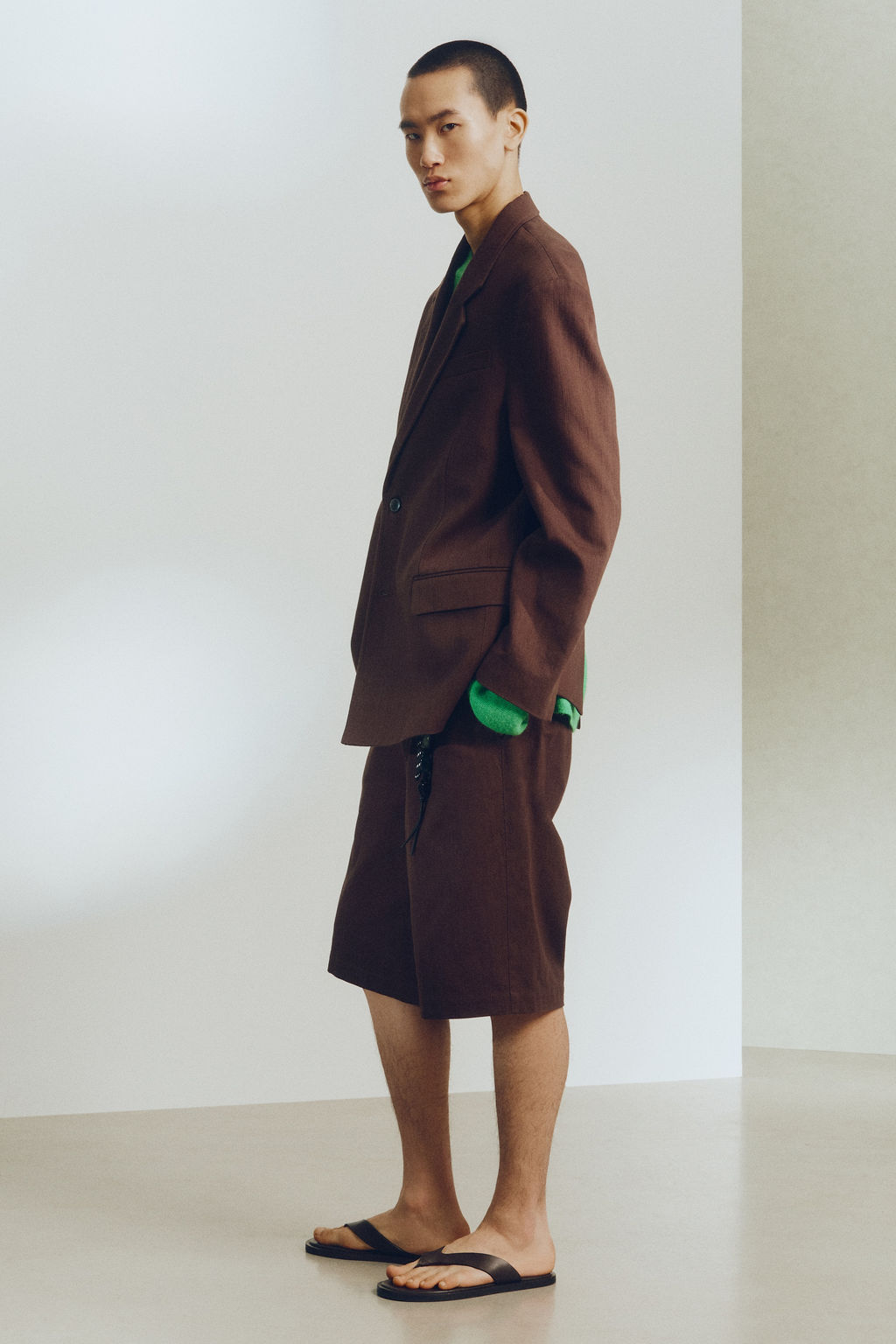 Americana de lino Relaxed Fit - H&m фото 4
