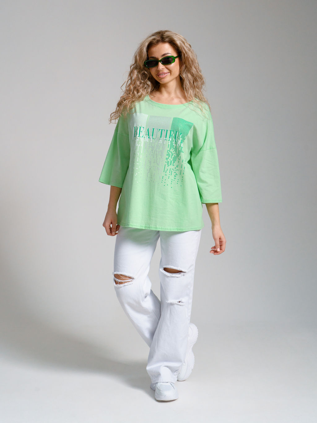 897 Футболка "Салатовый"