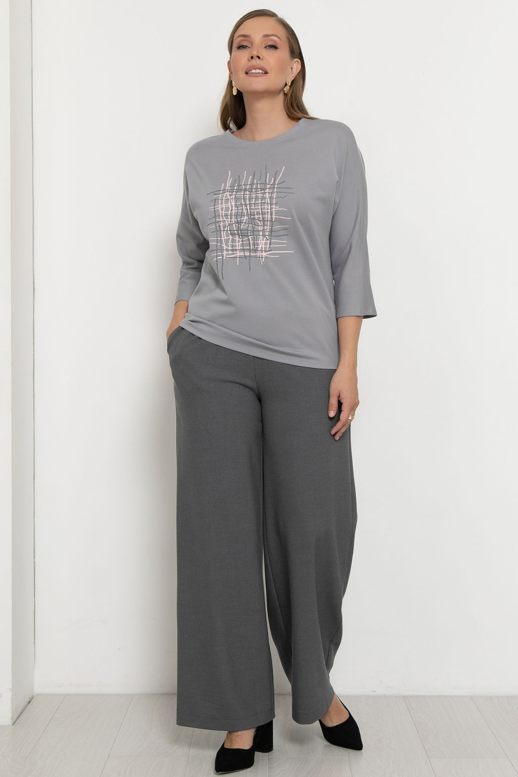 6515 Блуза лонгслив