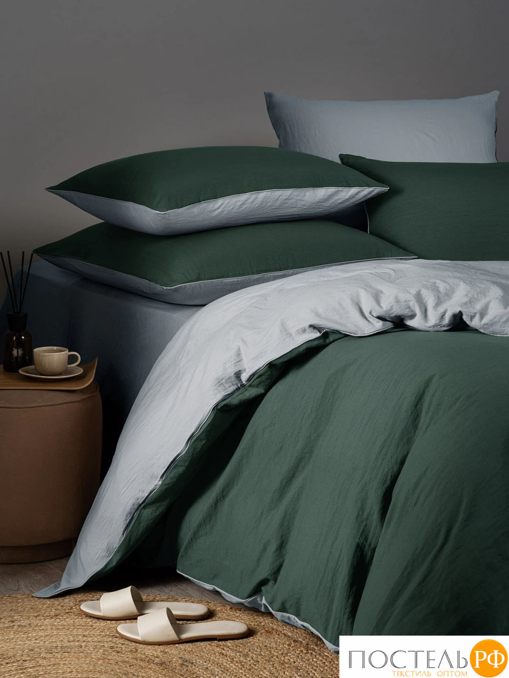 КПБ SleepiX ЮКО зел/голуб - Sleep ix фото 3