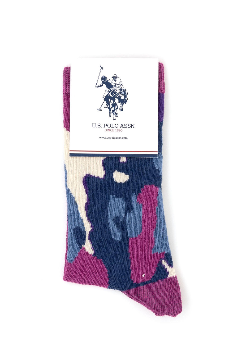 Женские фиолетовые носки Неожиданная скидка в корзине - U.s. polo assn фото 4