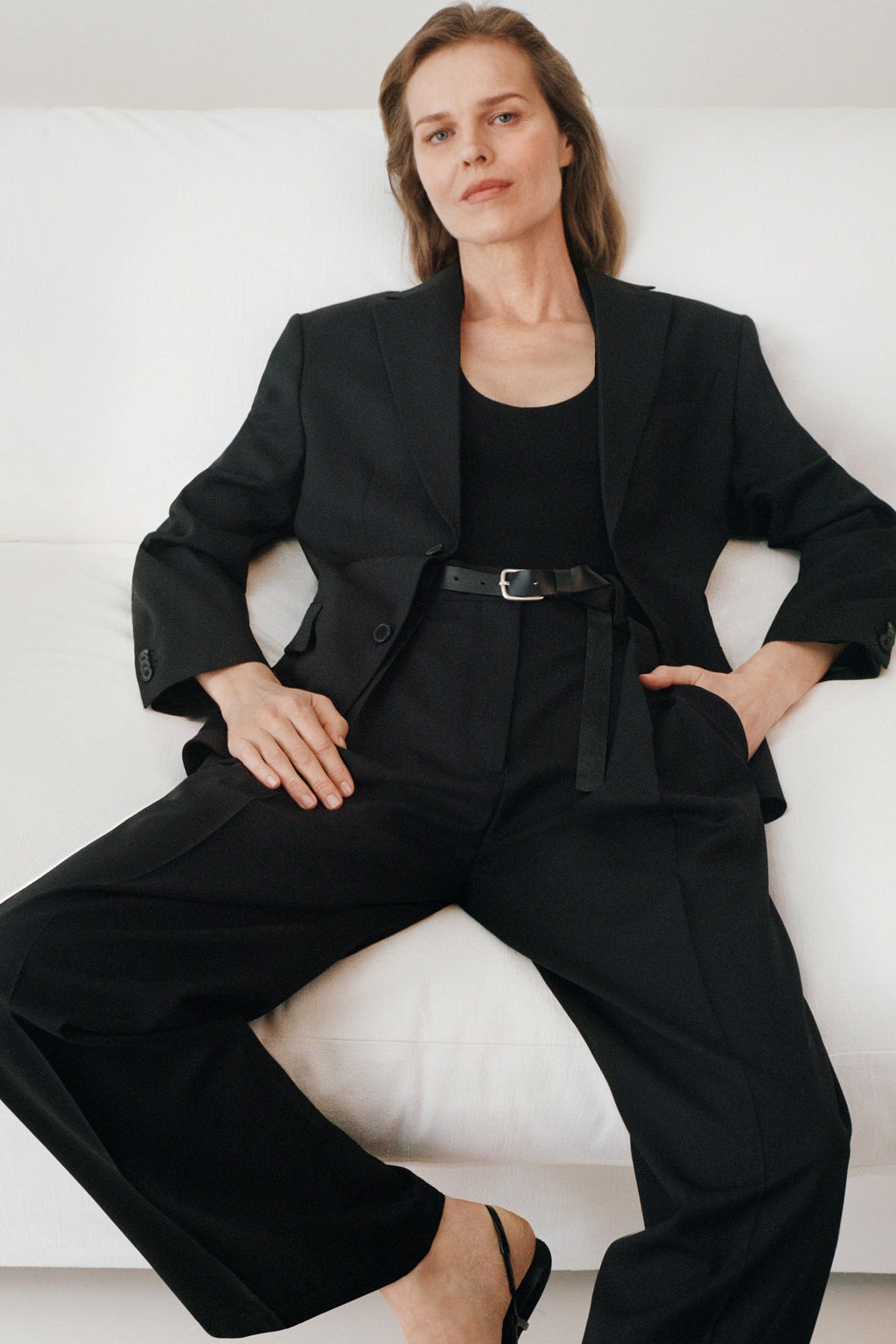 WOOL BLEND TROUSERS WITH DARTS 50TH ANNIVERSARY - Zara фото 7