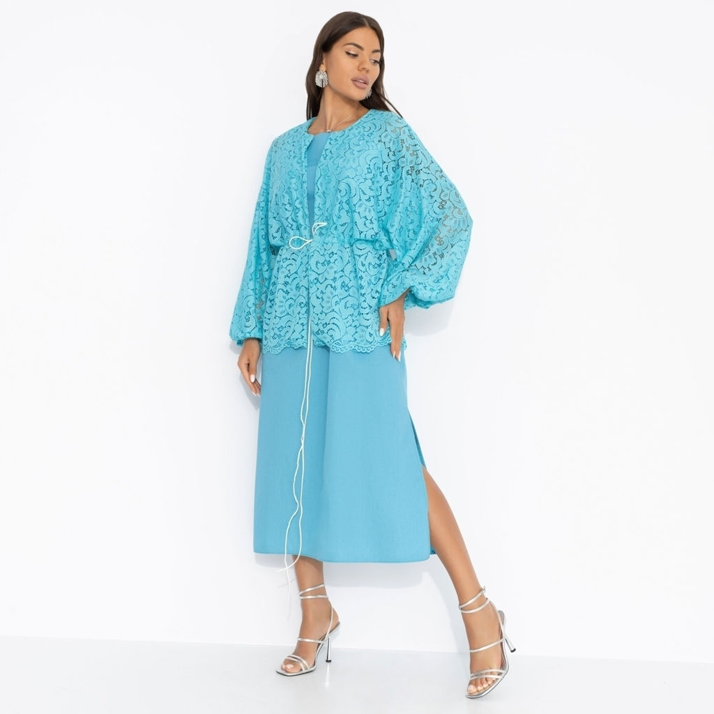 Двойка дизайнерская, Цвет нежности (turquoise, 2 в 1) - Charutti фото 2