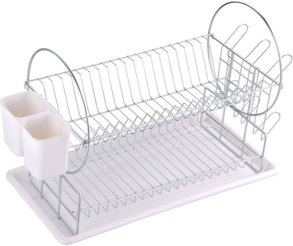 _Сушилка для посуды 2-хярусная настольн., 50*23*36 см, арт. DR-1, 310851