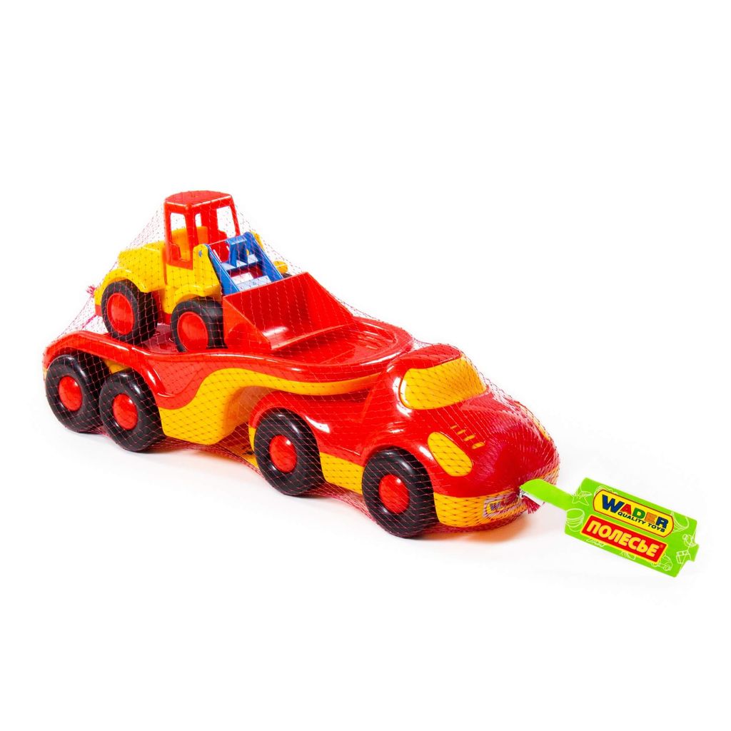 Дружок, автомобиль-трейлер + Базик, погрузчик - Полесье фото 10