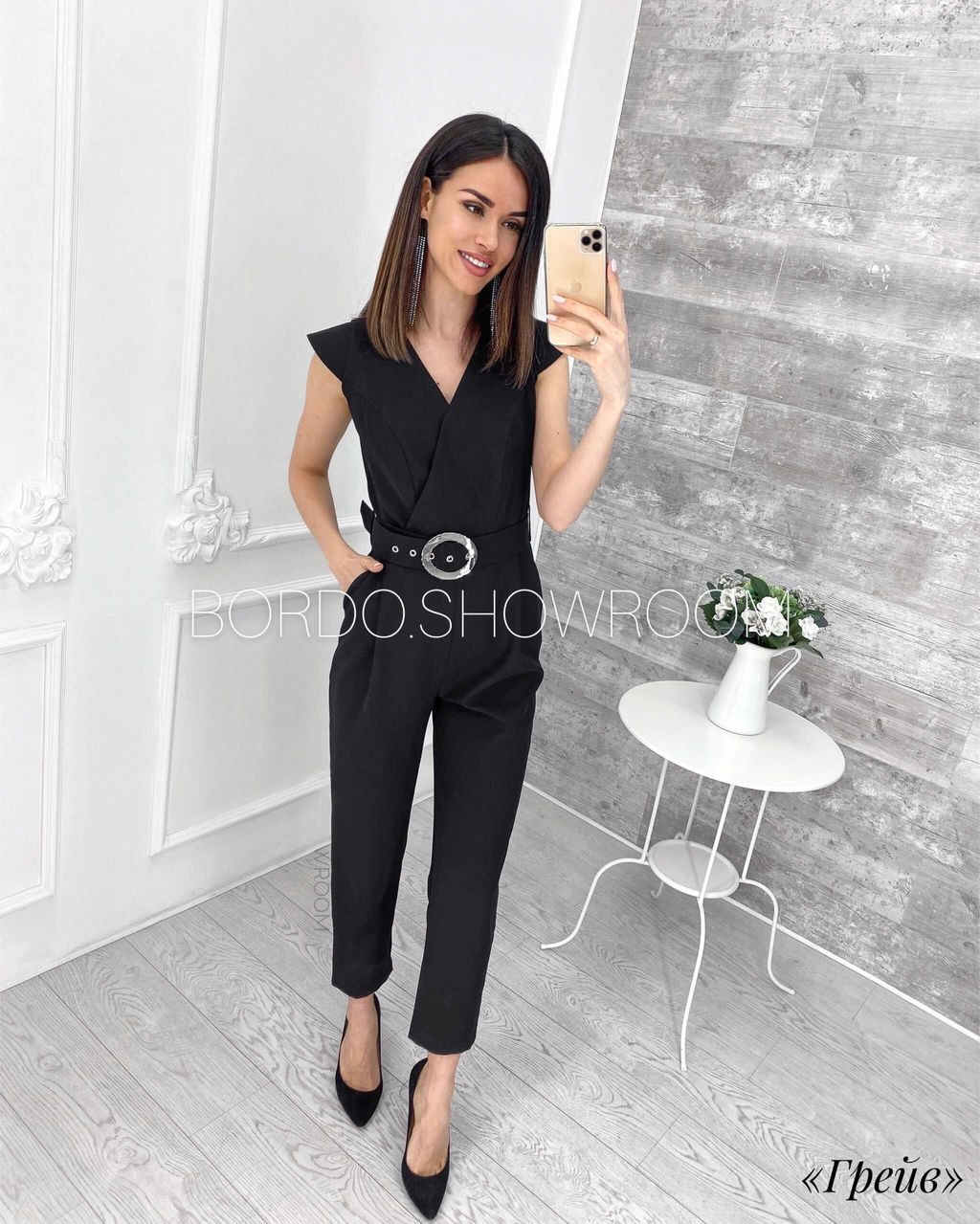 Комбинезон Грейв (черный) - Nadi bordo фото 7