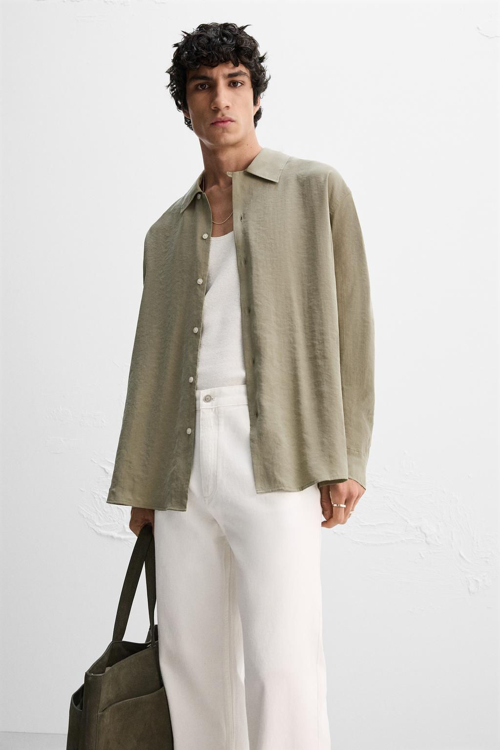 FLOWING SHIRT - Zara фото 5