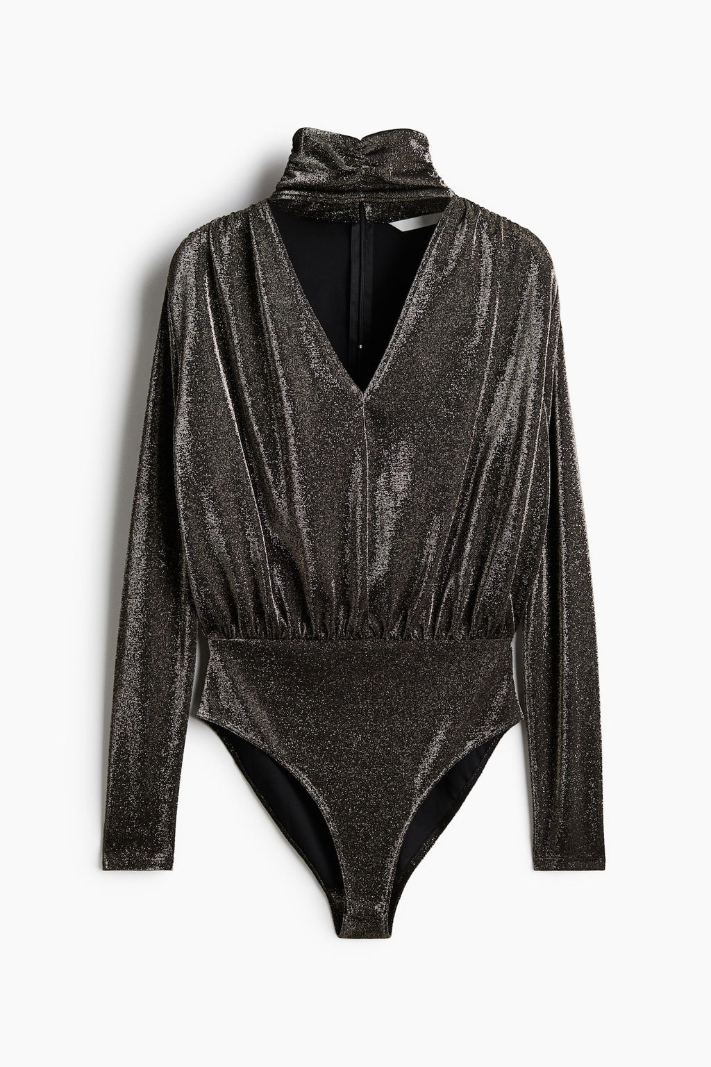 Body drapeado con brillo - H&m фото 4