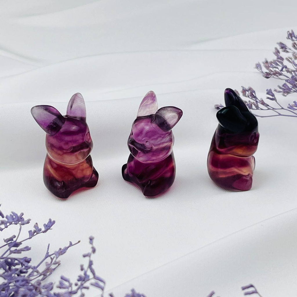 Фигурка резная "Пикачу" из Флюорита