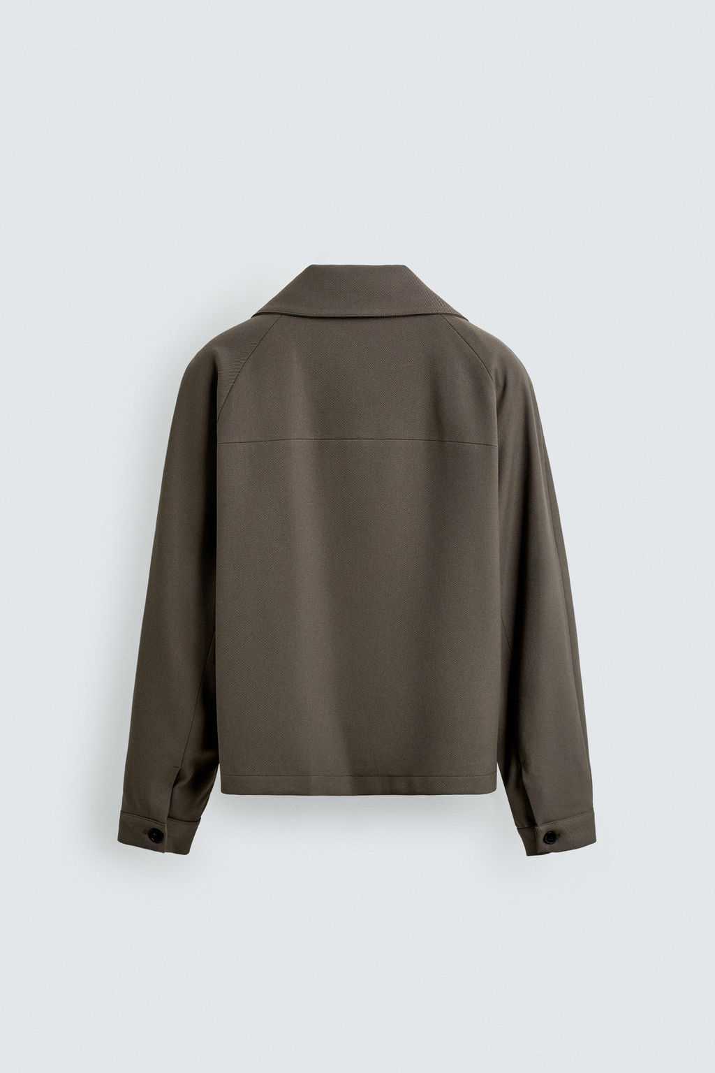TWILL TEXTURED OVERSHIRT - Zara фото 16