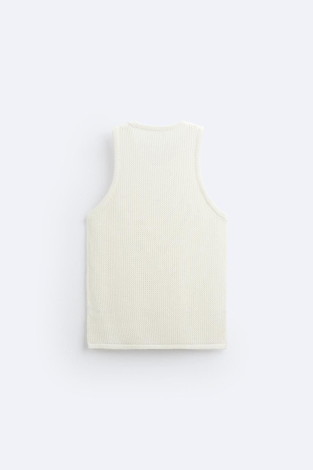 KNIT TANK TOP - Zara фото 9