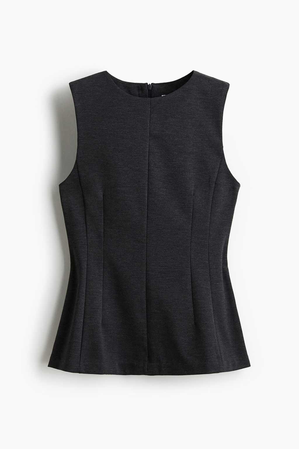Top en punto roma con peplum - H&m фото 2