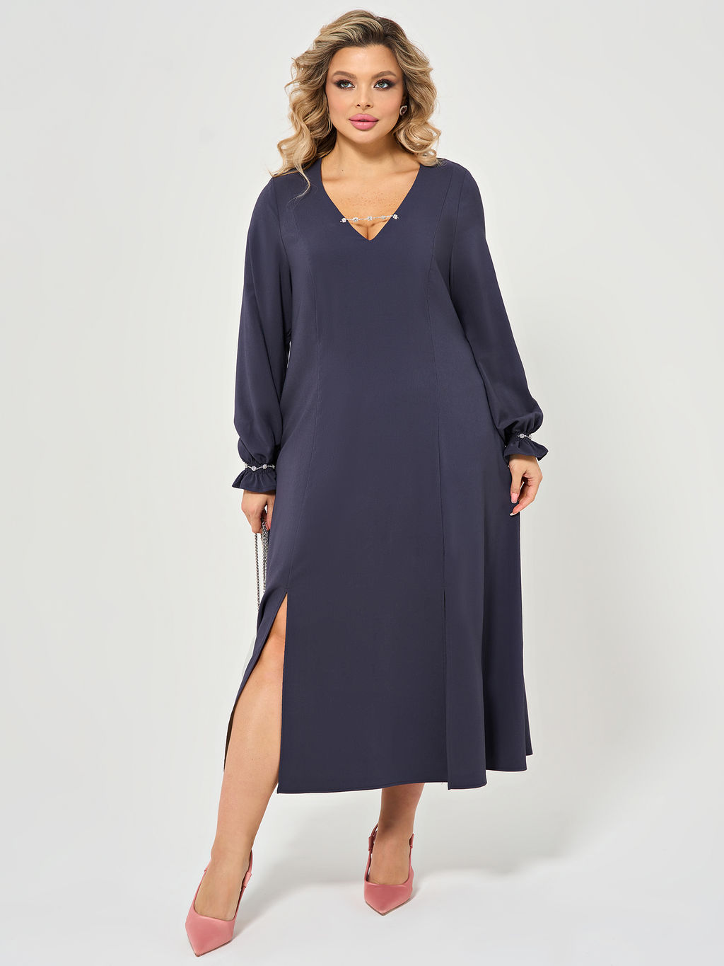 Платье 0336-1с графит