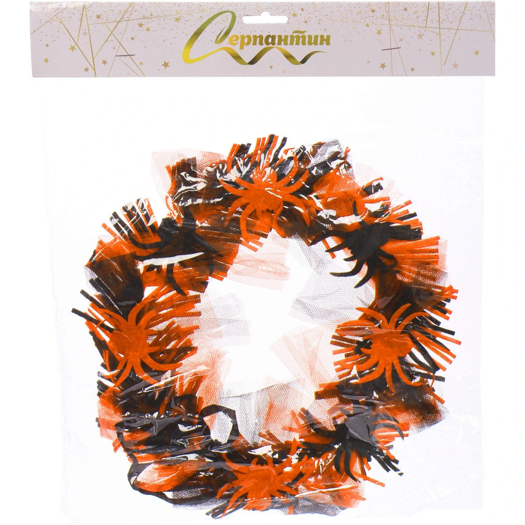 Ободок карнавальный "Helloween - Быстрые пауки", микс